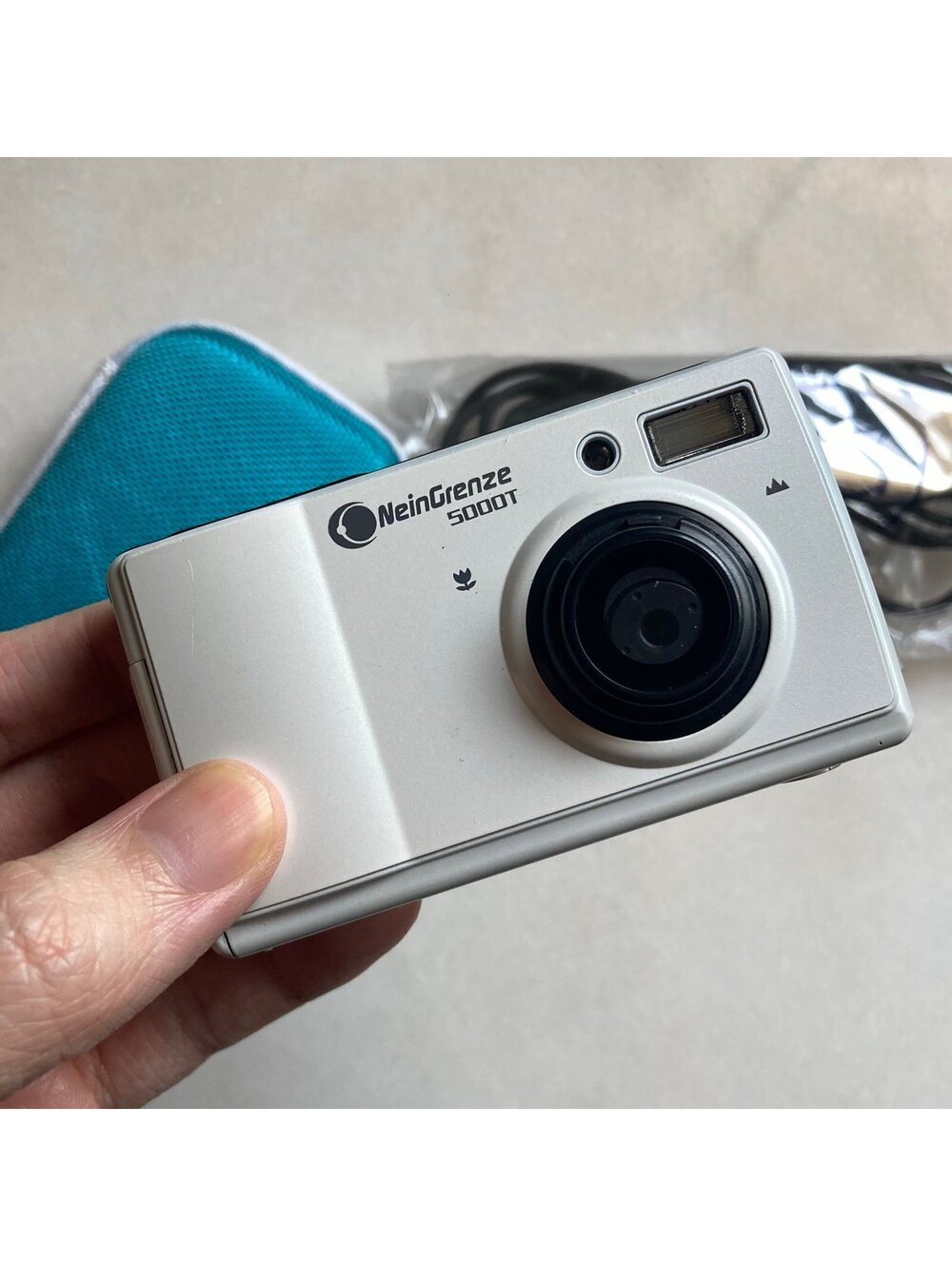 NeinGrenze 5000T White Tilt Shift 5MP Digital Toy Camera Lomo Compact Untested